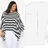 Molde Blusa kaftan